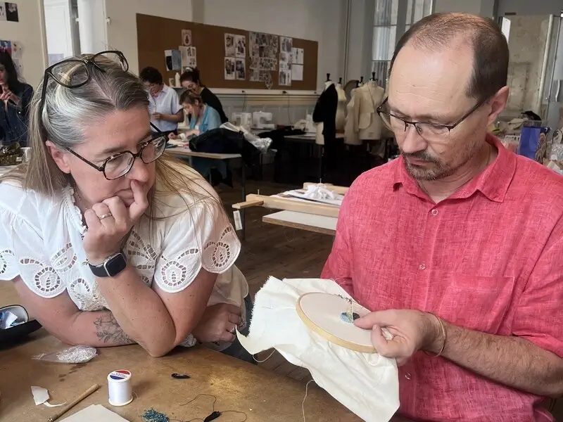 Broderie d'art - Transmission